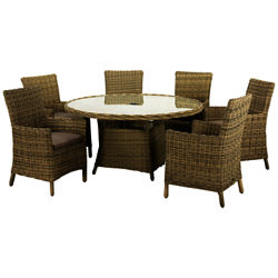 Royalcraft Wentworth Carver 6-Seater Outdoor Dining Set